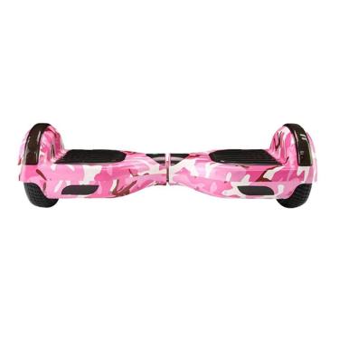 Imagem de Infantil Skate Elétrico Led Rosa Camuflado