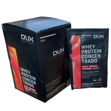 Imagem de Whey Protein Concentrado - 10 Sachêa 30g Coco - Dux Nutrition-Masculino