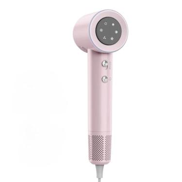 Imagem de secador de cabelo de alta velocidade secador de cabelo de íon negativo (Rosa 110V/127V)