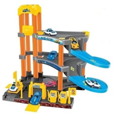 Imagem de Pista Garagem C/Elevador Serve Carrinhos Hotwheels Cor Colorido