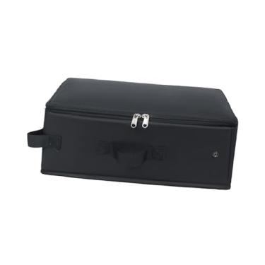 Imagem de Ｂｅｓｇａ Caixa de Areia para Gatos Semi-fechada para Suprimentos, Recipiente Prático E Leve para Banheiro de Gatos, Preto