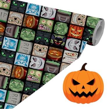 Imagem de Toalha Tnt Estampado para Festa Halloween Decoracao 1,40m X 2 M COLORIDO