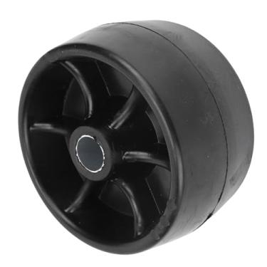 Imagem de GLOGLOW Roda de Rodízio de Reboque de Borracha de Metal, Substituição Giratória Durável para Reboques de Barco, Diâmetro de 6 Polegadas, Fácil Instalação para Eixo de 9/10 Polegadas