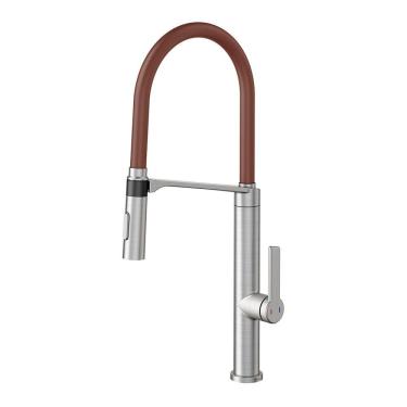 Imagem de Torneira Misturador Monocomando Docol Doc 90006957151 de Bancada Inox Escovado / Corten