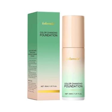 Imagem de Base Líquida Mágica Que Muda De Cor Lakerain, Hidratante, Leve, De Lon