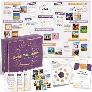 Imagem de ZEDORA Design Your Destiny - Kit de quadro de visão para mulheres