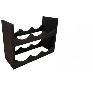 Imagem de Bar Adega Madeira Para Garrafa Vinho 6 Garrafas