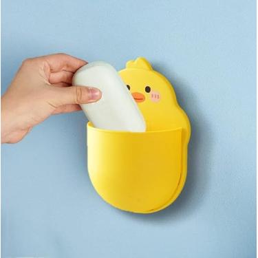 Imagem de Prateleira moderna de ovos de beleza montada na parede para armazenamento e organização de mesa