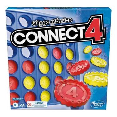 Imagem de Jogo de tabuleiro connect 4 grid hasbro a5640