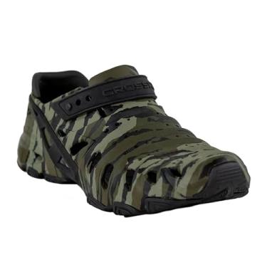 Imagem de Crosskix Sapatos aquáticos de bico fechado 2.0 – Suporte ergonômico de arco, drenagem e ventilação incorporadas para homens, mulheres e crianças, Mossy Oak Bottom land, 10 Women/8 Men
