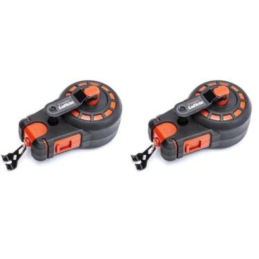Imagem de Carretel de giz Lufkin Crescent CL50 Compact de 15 m com giz azul x2