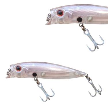 Imagem de Isca Artificial Brava 77 Marine Sports Flutuante 7,7m Com Sistema Magnético (22 - TRANSPARENTE)