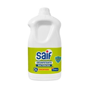 Imagem de Desinfetante Bactericida Citrus 3L Saif