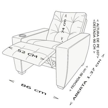 Imagem de Poltrona Do Papai e Mamae Magazine - Moveis Aguias, AMARELO