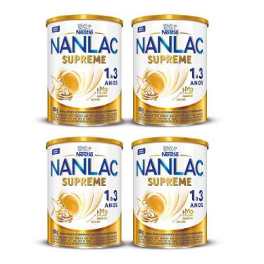 Imagem de Kit 4 Fórmula Infantil Nanlac Supreme Pro 800g Cada