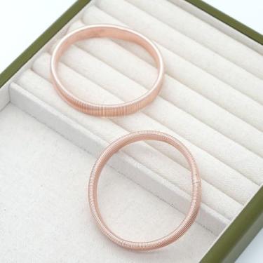 Imagem de Pulseiras masculinas de metal elástico na moda corrente elástica ajustável masculina pulseira punk joias presentes para homens acessórios, One Size, Metal, Sem Pedra Preciosa