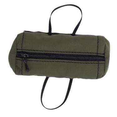 Imagem de POENVFPO Bolsa de Transporte de Bagagem RC para Rastreadores de Escala SCX10 D90 1/10, Mini Mochila de Viagem de Poliéster Com Adesivos DIY para Decoração e Exibição de Modelo de Carro (DO Verde)