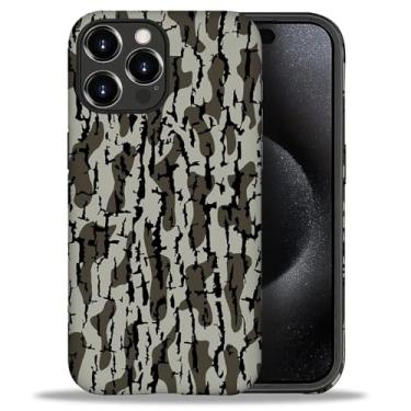 Imagem de Capa para iPhone 16 Pro Max Estética Padrão Bonito Fino À Prova de Choque Proteção de Corpo Inteiro para Homens e Mulheres, P Camuflagem E05