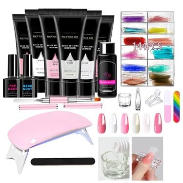 Imagem de Kit De Alongamento De Unhas Em Gel | Ferramenta Leve Para Manicure | Gel De Acabamento Para Extensão De Unhas,Para Viagens Viagem De Negócios Casa Namorada Esposa Amiga Irmã
