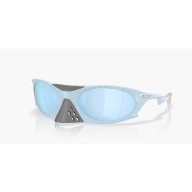 Imagem de Óculos de Sol Oakley Plantaris Matte Stonewash Prizm deep water, Mtt s