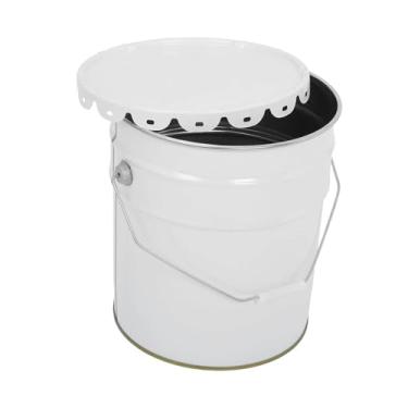 Imagem de IEUDNS Balde multiuso para tinta, vernizes e solventes, com alça, ideal para projetos de reforma e faça você mesmo, 20l