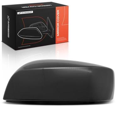 Imagem de A-Premium Tampa do espelho retrovisor do lado do motorista - compatível com Subaru Outback Legacy 2015-2017, Impreza XV 2015-2016, Crosstrek 2016-2017, XV Crosstrek, WRX - Preto liso, sem furo de seta