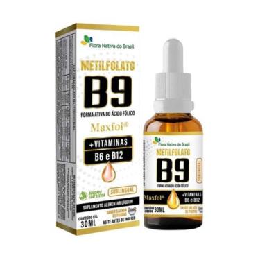 Imagem de Metilfolato Maxfol B9 B6 e B12 Salada de Frutas 30ml Flora - Flora Nat