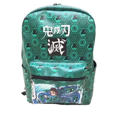 Imagem de Mochila escolar infantil Demons Slayers 3D PU 36x42cm