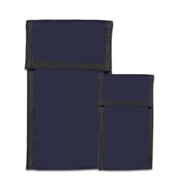 Imagem de NIULAFR Bolsas Faraday Pacote com 2 para telefones e chave de carro, bolsa bloqueadora de sinal de gaiola Faraday, bloqueador de sinal de celular, bloqueador de sinal de WiFi/RFID/GPS, bolsa preta