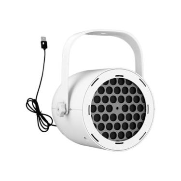 Imagem de MotiveTech Projetor de luzes de Natal para áreas externas, projetor LED portátil, presente para casa, luzes de Natal para gramado, pátio, lareira, Style a