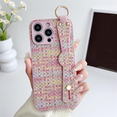 Imagem de IRTGFG Capa protetora para iPhone 11 com suporte de pulso em malha trançada e à prova de choque (para iPhone 11/1)
