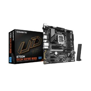 Imagem de Placa Mae 1700 Gigabyte B760m Ds3h Wifi-6E Gen 5