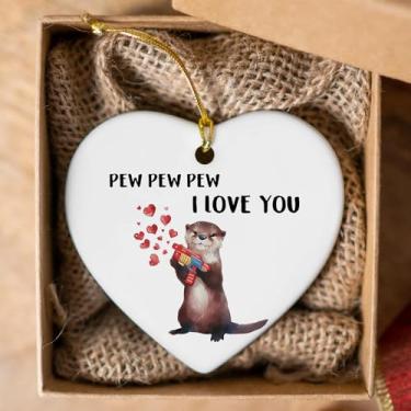 Imagem de Enfeite de preguiça de Dia dos Namorados, 2026, enfeite de árvore de Natal, ideal para namorada, mãe, amor, namorada, irmão e irmã