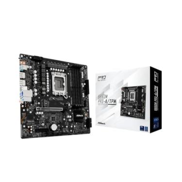 Imagem de ASRock Placa-mãe B860M Pro-ATPM LGA1851 Micro-ATX Business. Suporta processadores Intel Core Ultra Series 2, DDR5 8666+ (OC), PCIe 5.0, LAN 2.5G, SPI TPM 2.0, Secured-core PC Ready