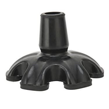 Imagem de Generic Pontas de Muleta Design de 6 Pilares de Borracha Antiderrapante para Bengalas, Reduz a Fadiga para Idosos e Pacientes, Material de Sílica Gel