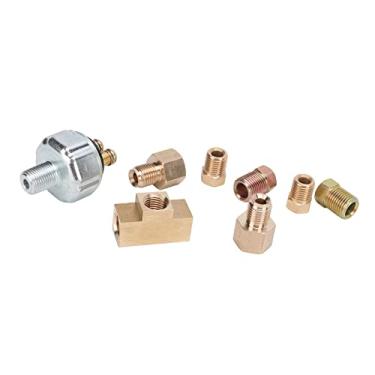 Imagem de Luqeeg Kit de Interruptor de Luz de Freio, Adaptador de Freio Hidráulico Antienvelhecimento Prático Universal para Modificação do Carro