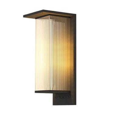 Imagem de CMOLVUR Arandela de parede solar ao ar livre sem fio, arandelas à prova d'água, luzes de varanda alimentadas fora da casa lâmpadas para pátio e jardim ()