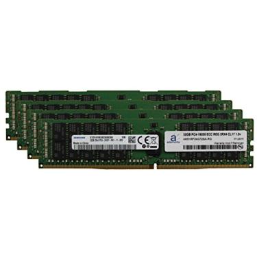 Imagem de Adamanta 128 GB (4 x 32 GB) Compatível com Lenovo ThinkServer RD350 DDR4 2400MHZ PC4-19200 ECC Chip registrado 2Rx4 CL17 1.2v Atualização de memória de servidor DRAM RAM