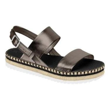 Imagem de Sandália Moleca Flatform Corda Plataforma Baixa Feminina-Feminino