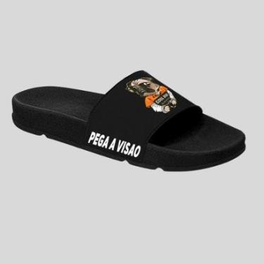 Imagem de Chinelo Slide Adulto e Infantil Kids Confortável Leve Estampado Dog-Masculino