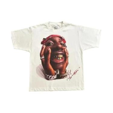 Imagem de Camiseta Unissex Oversized Y2K Vintage Harajuku Retro Goth Hip-hop De 