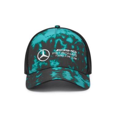 Imagem de Boné Trucker Tie Dye Mercedes-AMG Petronas F1 Oficial 2024  Edição Exc