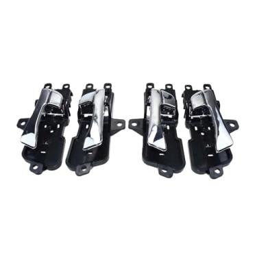 Imagem de 826103S000 826203S010 Maçaneta da porta interna dianteira/traseira esquerda/direita Compatível com Hyundai Sonata 2011-2014 2.4L 82610-3S010 82620-3S010(A SET 4 SIDES)