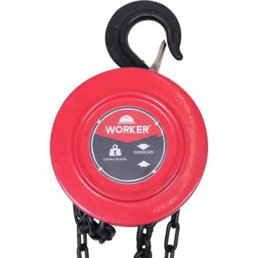 Imagem de Talha Manual Corrente 5,0 Toneladas 5 Metros Worker