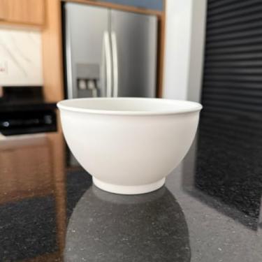 Imagem de Kit Potes 800ml + Tigelas Cumbucas Bowls Plástico - Ideal para Açaí, Sorvete, Doce e Salgado, Prático para Casa e Eventos, Versátil e Durável (Branco,10)