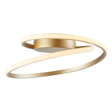 Imagem de Plafon Horizon Circle Large Gold D46Cm - 3000K/4000K/6000K 40W (Ref:1488)