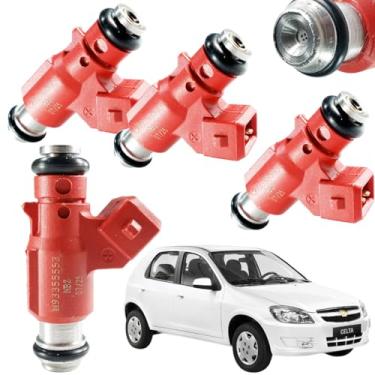 Imagem de Jogo Com 4 Bicos Injetores Celta 1.4 8V Flex 2005 2006 2007 2008 2009 2010 2011 2012 - FJ10732, 93.397.803