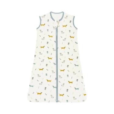 Imagem de Saco De Dormir Para Bebê 100% Algodão, Cobertor Anti-Choque Para Bebês