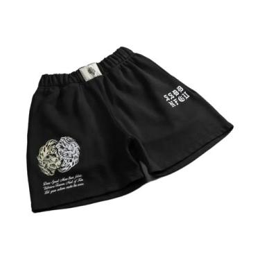 Imagem de Shorts De Verão Masculinos Para Treino, Corrida, Fitness Muscular, Tre