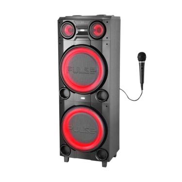 Imagem de Caixa de Som Torre Pulse SP517 Double 10" Bluetooth 2500W- 1 Mic